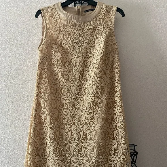 boho style white maxi dress Merletto Cut Out Maxi Dress
